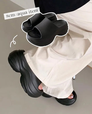 Platform Aqua Slippers (3 colors)