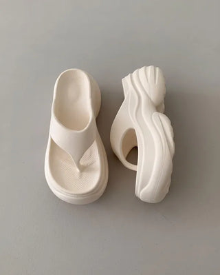 Platform beach sandals