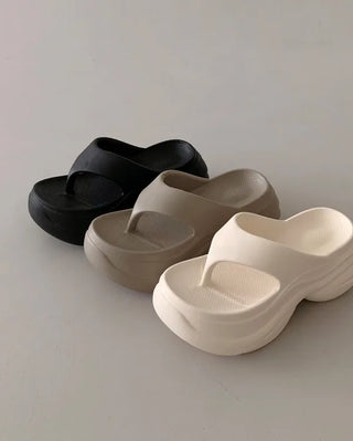 Platform beach sandals