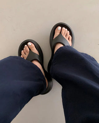 Platform beach sandals