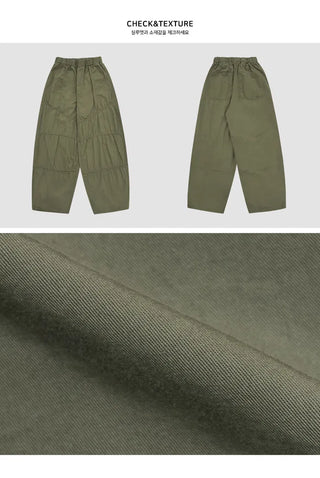 Toro shirring banding unique wide pants - 3 colors
