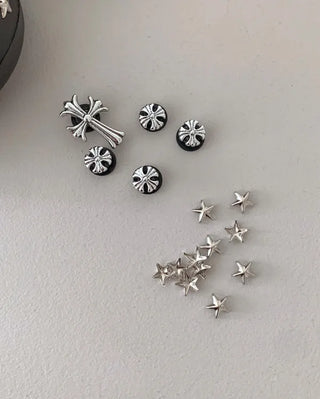 [Komatsu no Sakura's PICK] [Jibbitz set] Platform Unique Mules