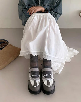 Platform Merijane String Sneakers (2 colors)