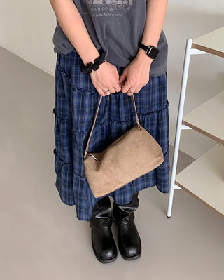 [Mid-length/Long] Buckle Biker Warmer Boots (2 colors)
