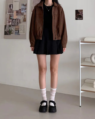Platform Mary Jane Velcro Sneakers