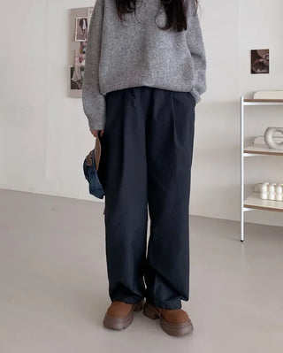 Platform suede thick-soled loafers