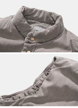 [Monterest] Washed Cotton Padded Work Vest