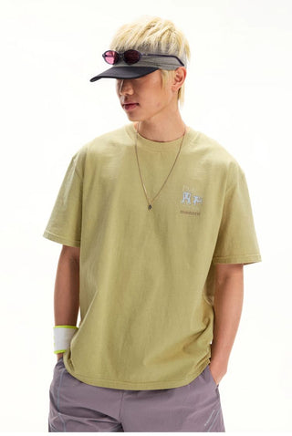 [Monterest] Washed Forest Print Relaxed Fit Tee