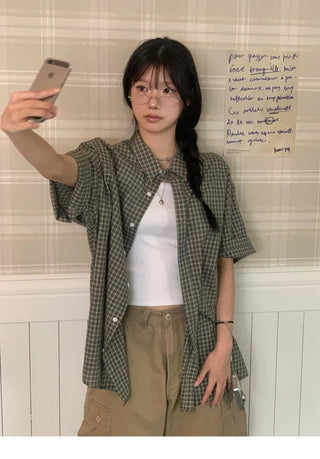 Bubblegum Check Short Sleeve Shirt - 3 Colors