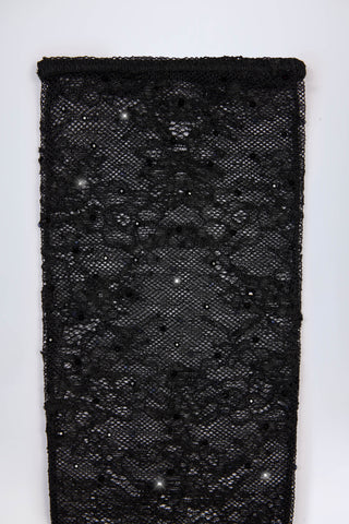 Lace Gloves in Black
