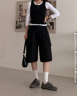 [High Quality] Leather Suede Sneakers