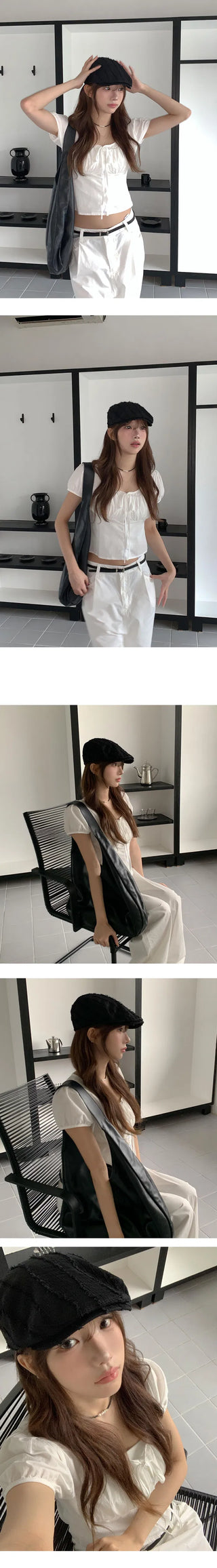 Pony Pintuck Wide Daily Pants - 4 Colors