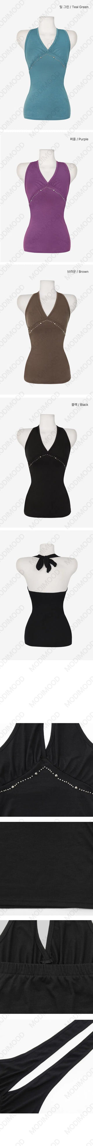 Silver Bang Halter Sleeveless - 4 colors