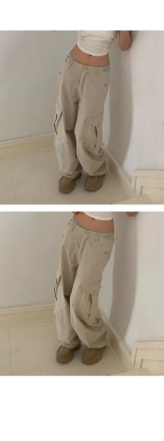 Model Praise/Fit Guaranteed Big Cargo Two-Buckle Long Pants - 4 Colors