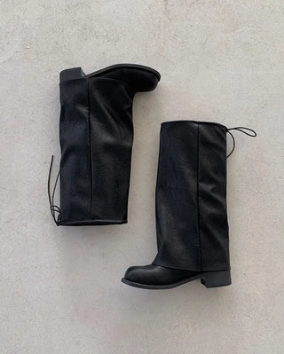 Strap Leg Warmers Long Boots