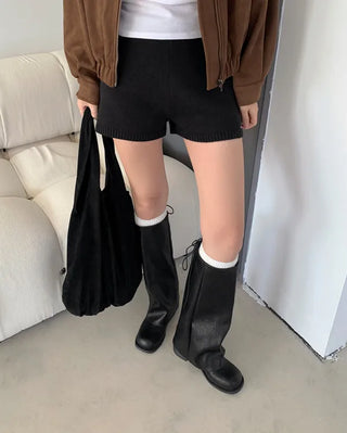Strap Leg Warmers Long Boots