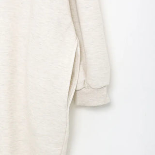 Fleece-lined hooded dress