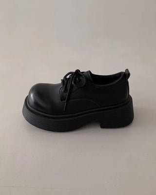 Platform Lace-Up Loafers