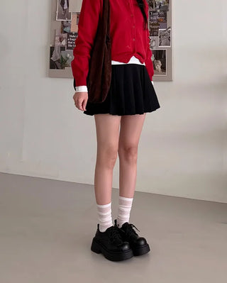 Platform Lace-Up Loafers