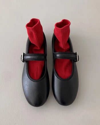 Soft Mary Jane Flat Shoes