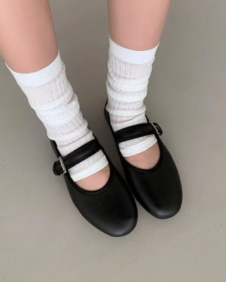 Soft Mary Jane Flat Shoes