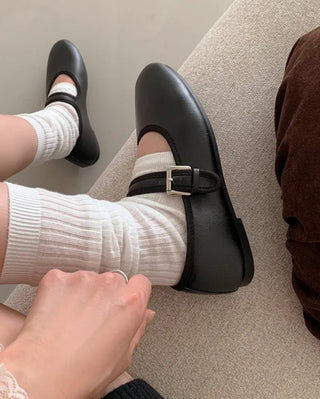 Soft Mary Jane Flat Shoes