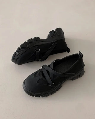 Mary Jane platform sneakers