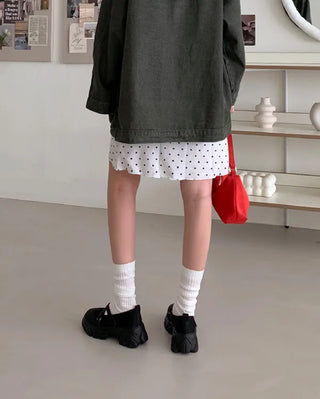 Mary Jane platform sneakers
