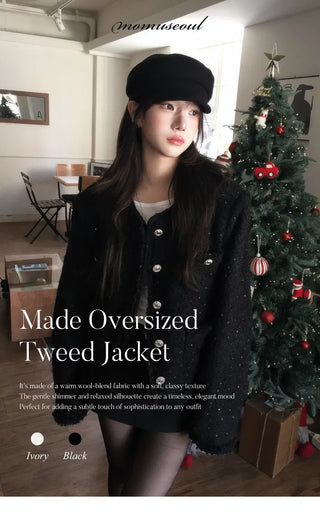 40% wool over tweed jacket - 2 colors
