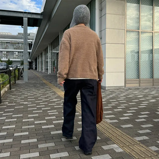Soft Texture V-Neck Cardigan