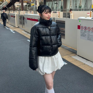Balloon mini skirt
