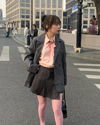Oversized tailored jacket
