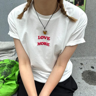 Love More Half-Sleeve T-Shirt