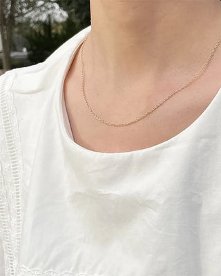 simple basic necklace