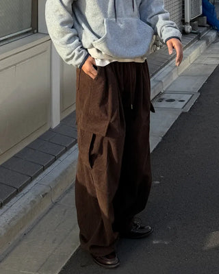 Balloon Wide Basket Pants