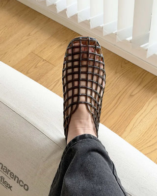 Mesh Jelly Sandals