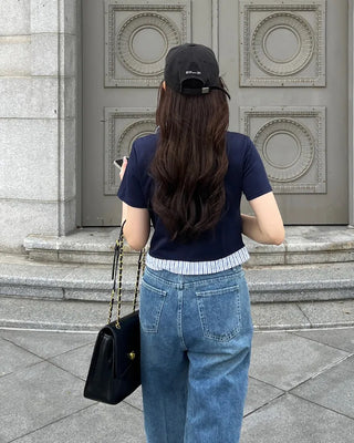 Square chain shoulder bag