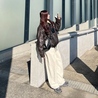 Strap Half Moon Bag
