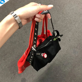 Eyelet Shoulder Bag