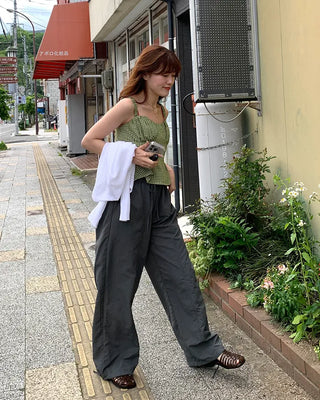 Nylon Banded Sweatpants