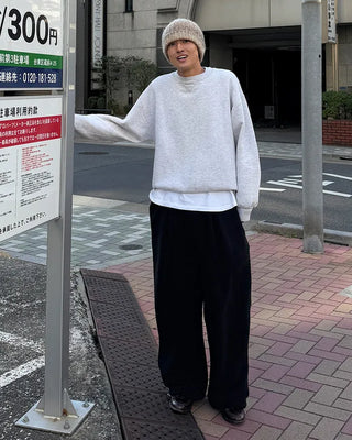 Hip-stitch sweatpants