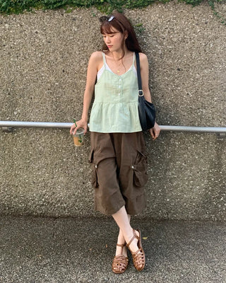 Lace camisole blouse