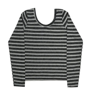 (3 colors) Striped T-shirt