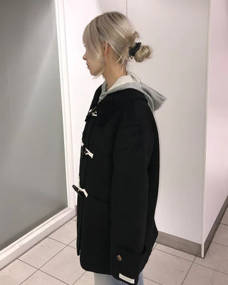 Asymmetrical zip-up hoodie