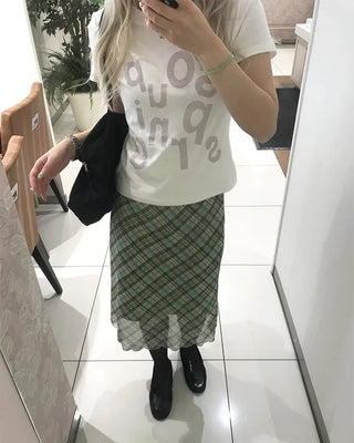 Soup Lettering Short-Sleeved T-Shirt