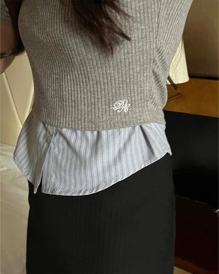 Best Layered Half-Sleeve Shirt