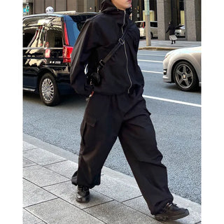 (Unisex) Cargo String Pants