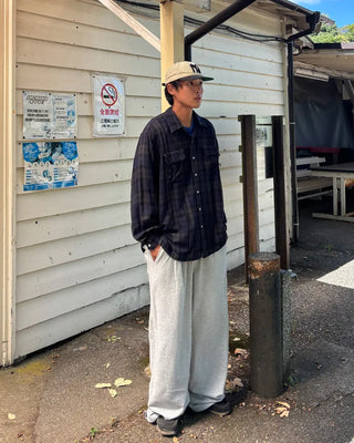 Loose Fit Belted Sweatpants