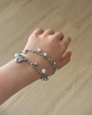 Pearl chain bracelet