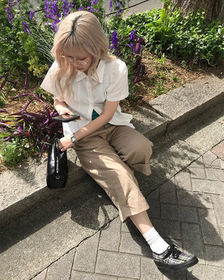 Wide Capri Pants